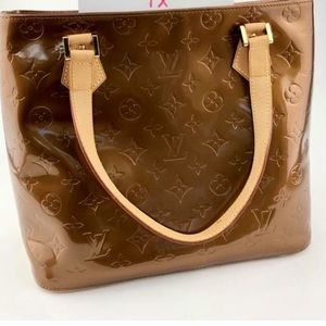Louis Vuitton vernis Houston bronze